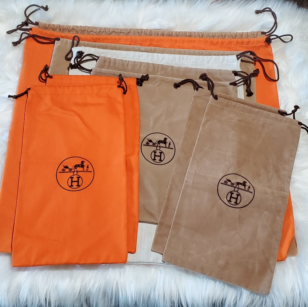 Authentic Hermes Dust Bag cover